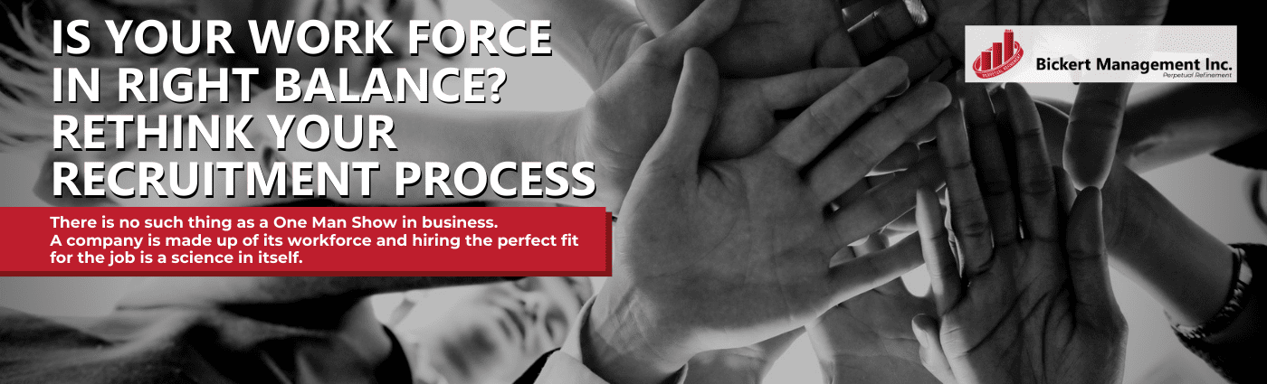 Is your Work Force in Right Balance? Rethink your Recruitment Process